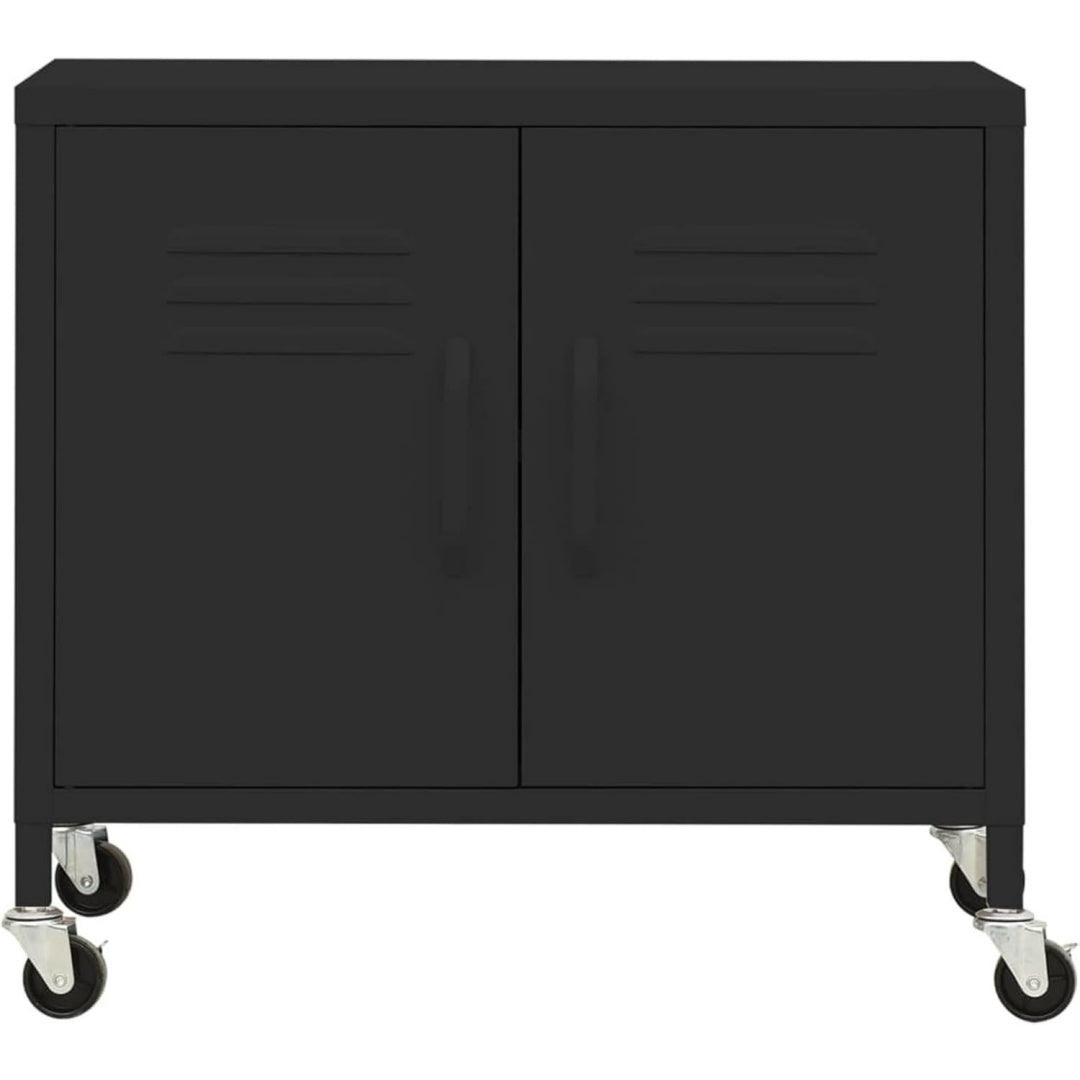 Commode pour coin nuit Noire moderne