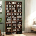 Rangement CD et DVD marron en MDF