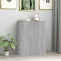 Ambiance Moderne, meuble de rangement gris en bois