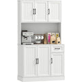 Credence gris clair 1 tiroir design moderne pratique