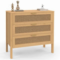 Commode 80 x 40 x 80 cm marron de qualite