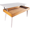Belle table basse gris clair