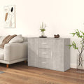 Commode de rangement gris clair