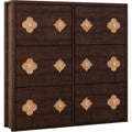 Petite armoire a chaussures marron