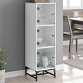Buffet gris fonctionnel installation murale