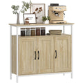 Beige range-couvert 3 portes style industriel