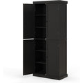 Armoire 76 x 40 x 184 cm noir de qualite