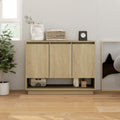 Buffet beige pour salon 97 x 31 x 75 cm